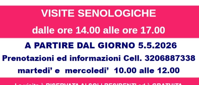 Giornata di prevenzione dei tumori con Salute Donna