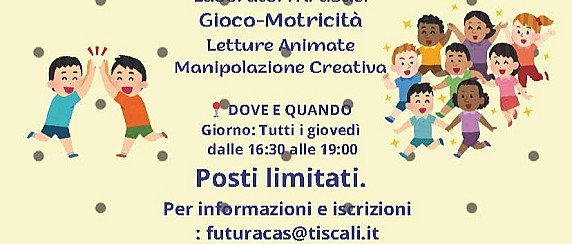 scuola dell’infanzia: al via i laboratori gratuiti dedicati ai più piccoli