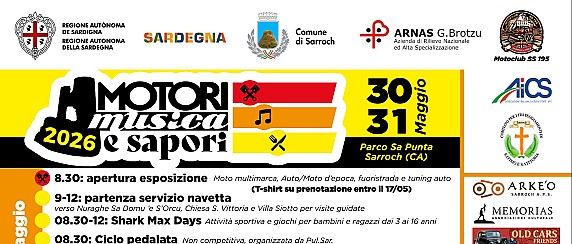 Motori, musica e sapori 2026