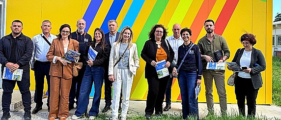 Umbertide caso studio nazionale post sisma: la scuola di Pierantonio scelta dalla Protezione Civile Nazionale per una delegazione internazionale del Kosovo