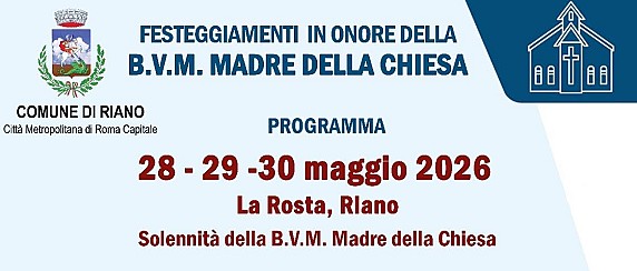 Festeggiamo la Beata Vergine Maria Madre della Chiesa