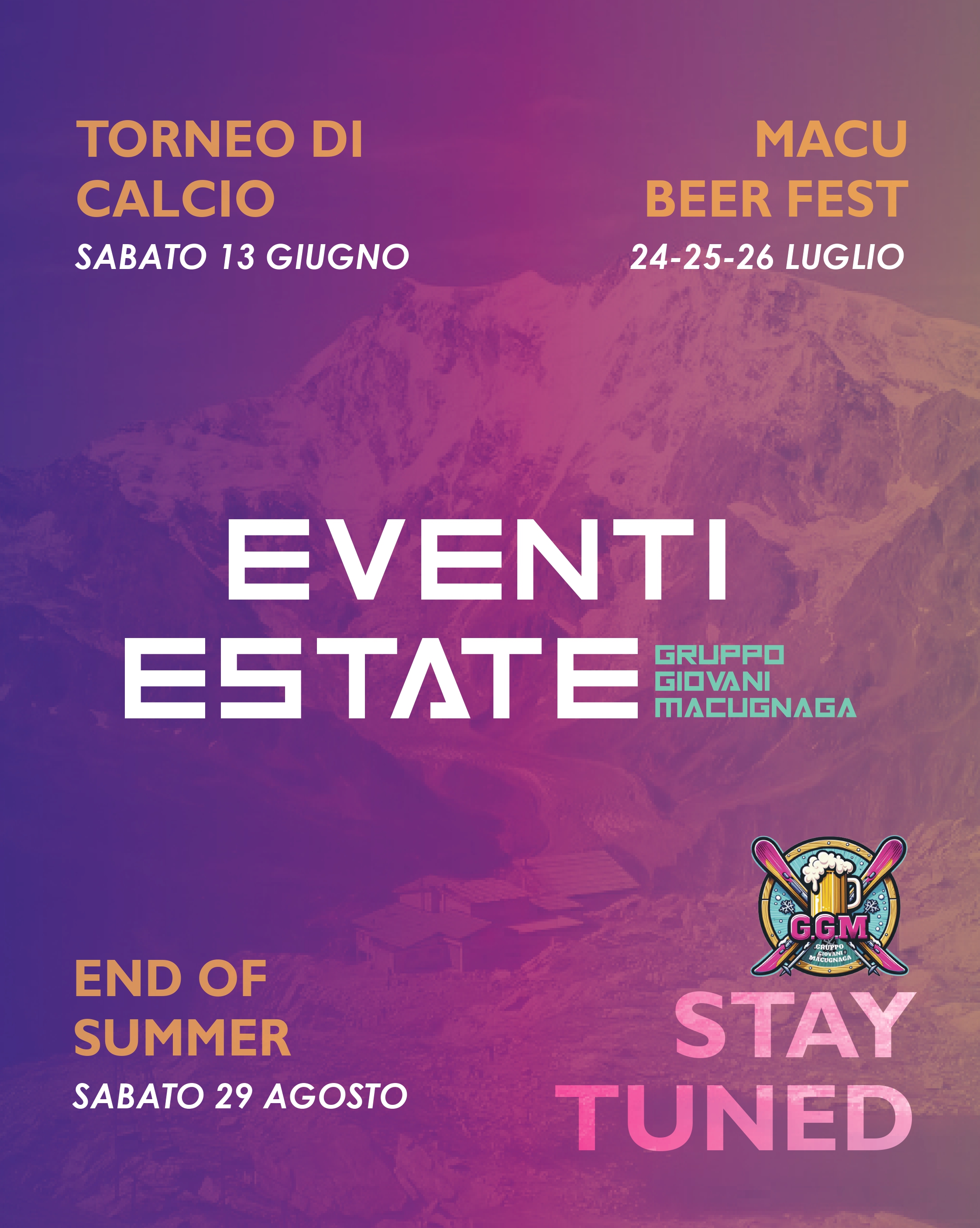 GGM Eventi Estate 2026