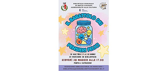 Biblioteca: Il Barattolo dei Pensieri Felici