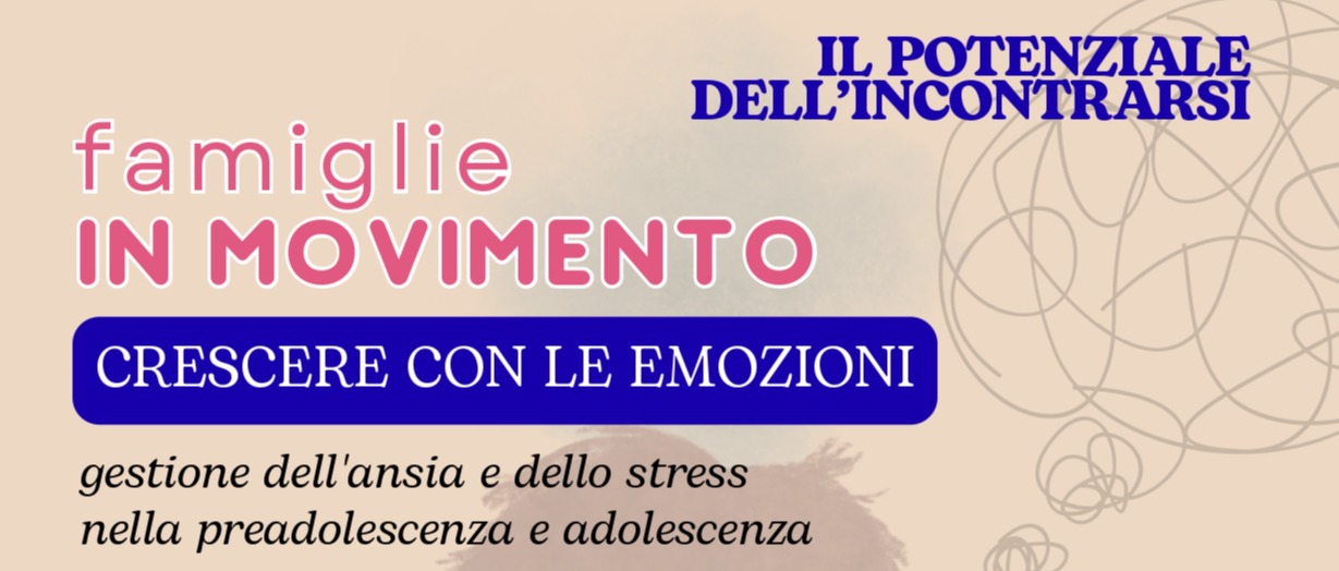 Crescere con le emozioni - gestione dell'ansia e dello stress