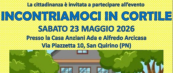 Incontriamoci in cortile