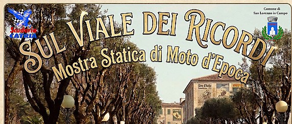 Sul viale dei ricordi - Mostra statica di moto d'epoca