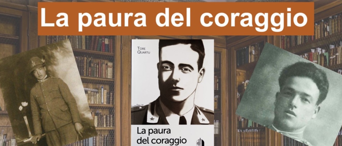 Il 1° giugno la presentazione del libro “La paura del coraggio” di Tore Quartu