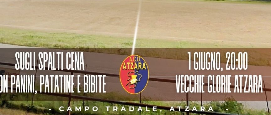 L’ACD Atzara saluta lo storico campo in terra battuta del “Tradale”