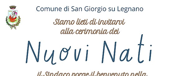 Cerimonia dei nuovi nati