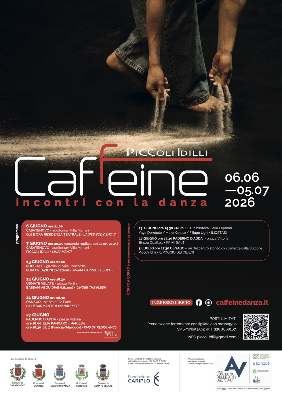 Caffeine incontri con la danza