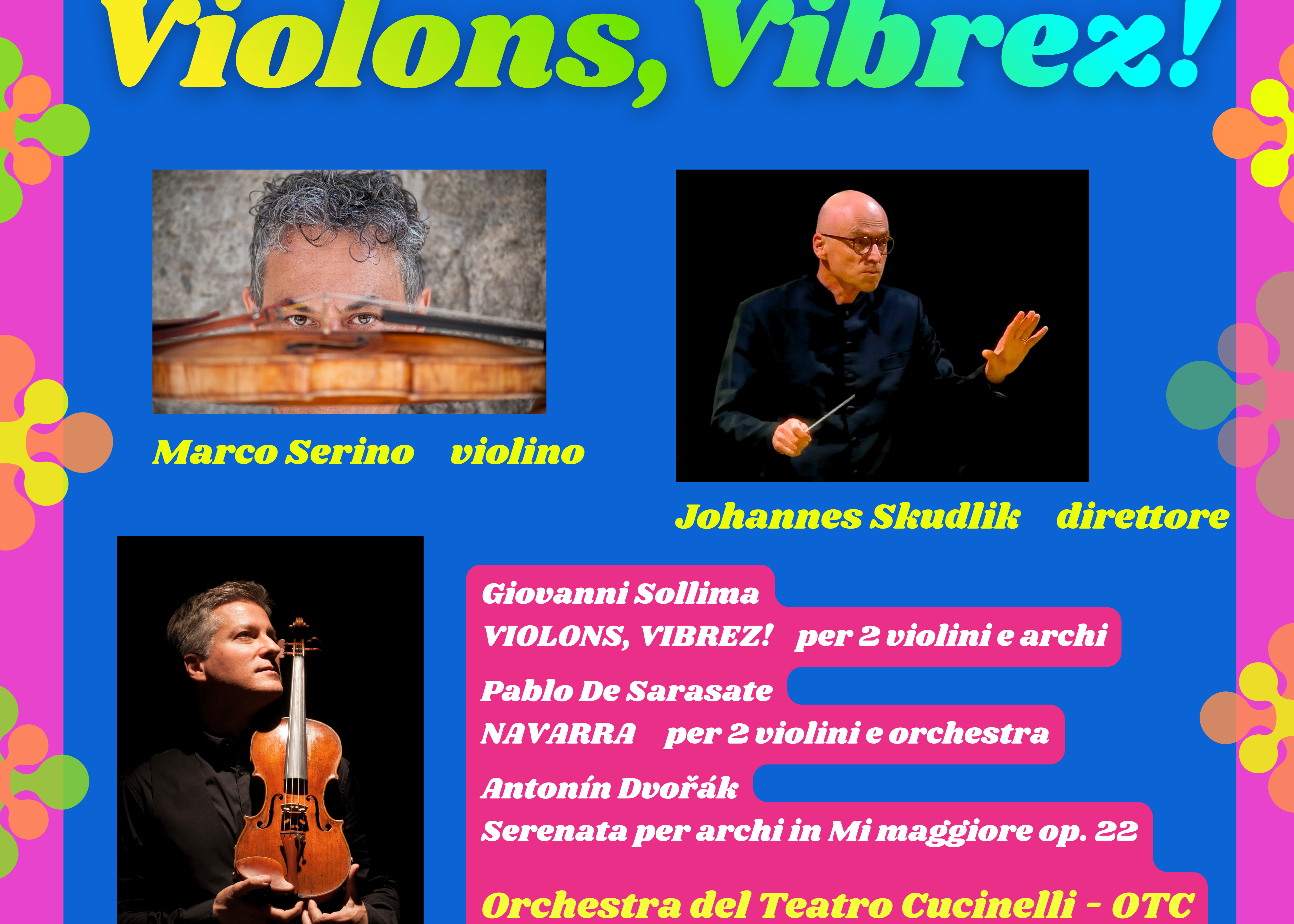 VIOLONS VIBREZ 2026 - ultimo concerto della rassegna primavera musicale di Todi, patrocinata da La Consolazione ETAB