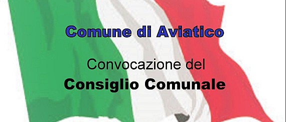 Avviso di convocazione del Consiglio Comunale
