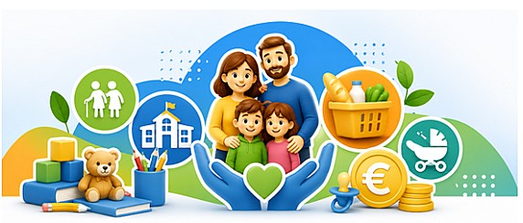 Buoni Servizio, Buoni Fornitura e Bonus Nuovi Nati 2026: aperte le domande per le famiglie dell’Ambito Sociale n. 11 Frentano