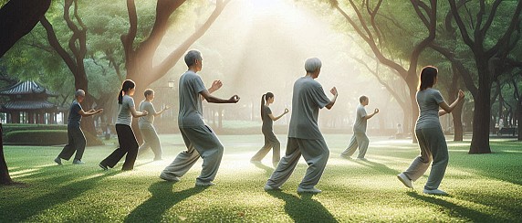 Lezione di tai chi