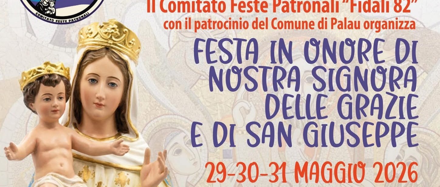 Palau in festa: tre giorni di devozione e spettacolo per la patronale di maggio