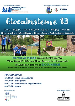 GIOCAINSIEME 2026