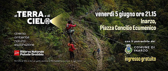 Rassegna "Di terra e di cielo" documentario Palude Brabbia venerdì 5 giugno 2026 ore 21:15