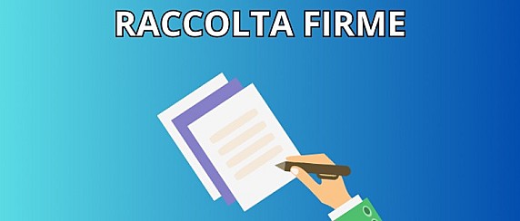 Richiesta di referendum, raccolta firme al Punto Amico
