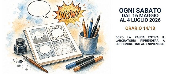 Laboratorio di fumetto per bambini e ragazzi