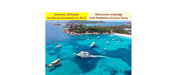 Minicrociera arcipelago della Maddalena da Santa Teresa