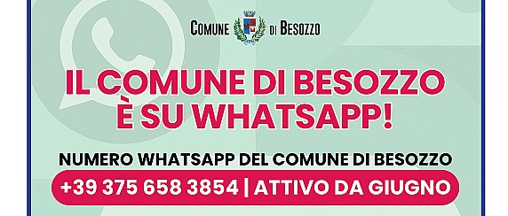 Attivazione servizio "WhatsApp"