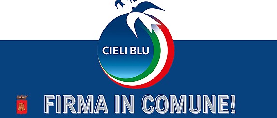 Raccolta firme per la proposta di legge di iniziativa popolare “Cieli Blu”