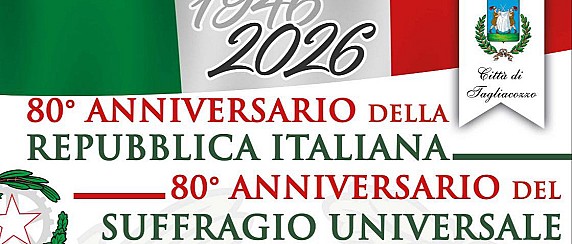 80° ANNIVERSARIO DELLA REPUBBLICA ITALIANA - 80° ANNIVERSARIO DEL SUFFRAGIO UNIVERSALE