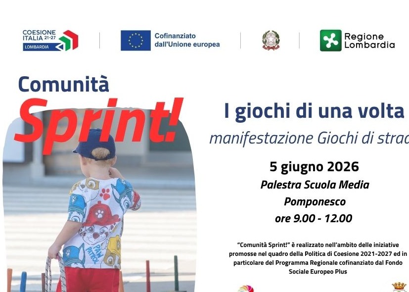 Comunità Sprint arriva a Pomponesco