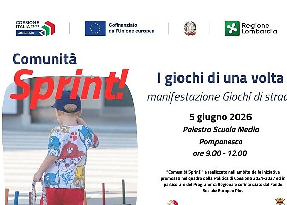 Comunità Sprint arriva a Pomponesco