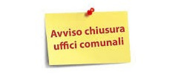 Chiusura Uffici Comunali