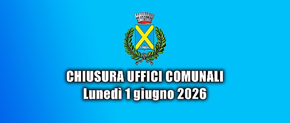 Chiusura al pubblico uffici comunali