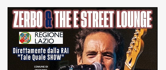 Zerbo & The E-Street Lounge Band - 30 magg. 2026