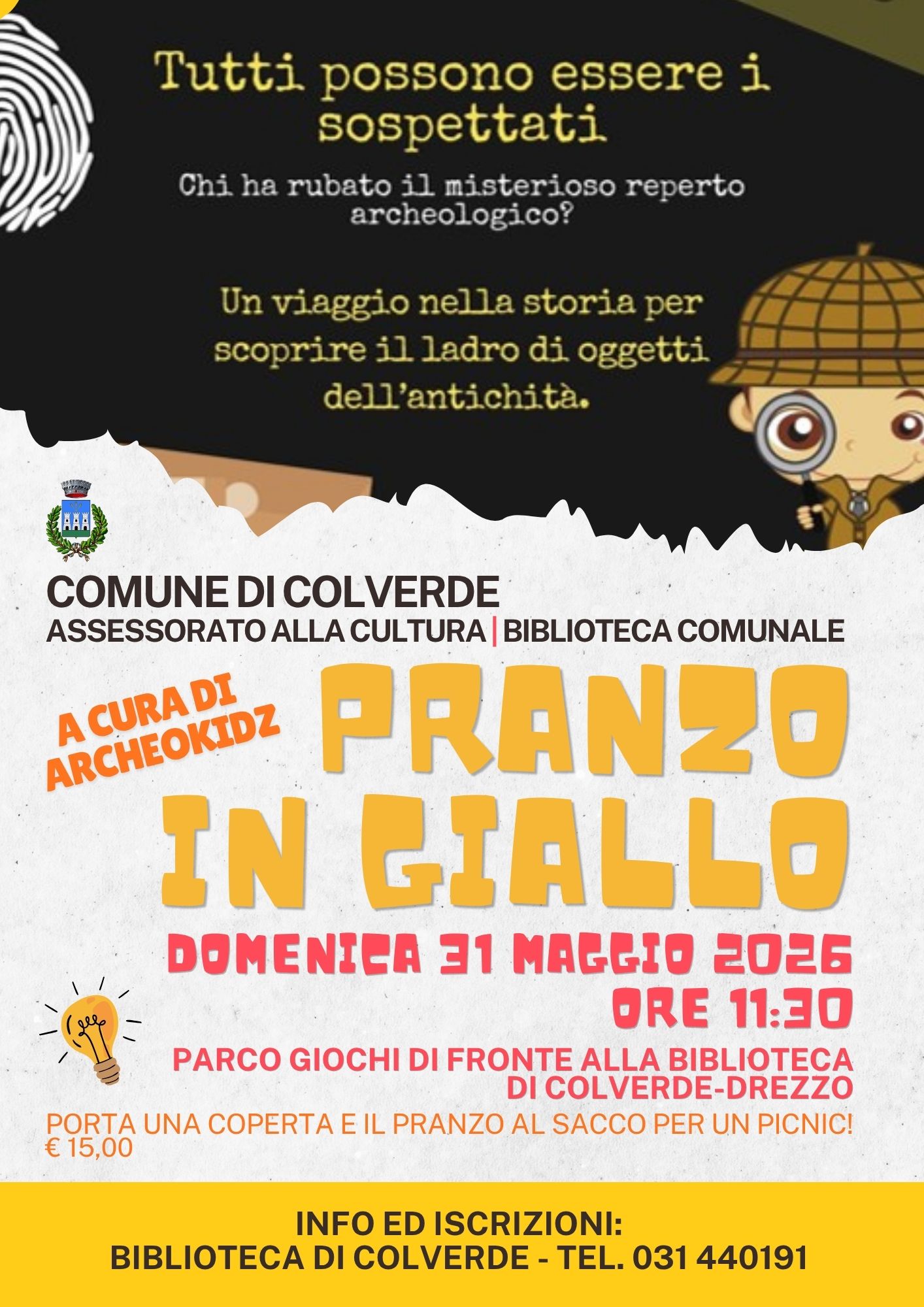 merenda in giallo