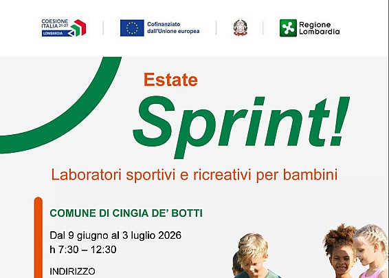 Comunità Sprint arriva a Cingia de' Botti