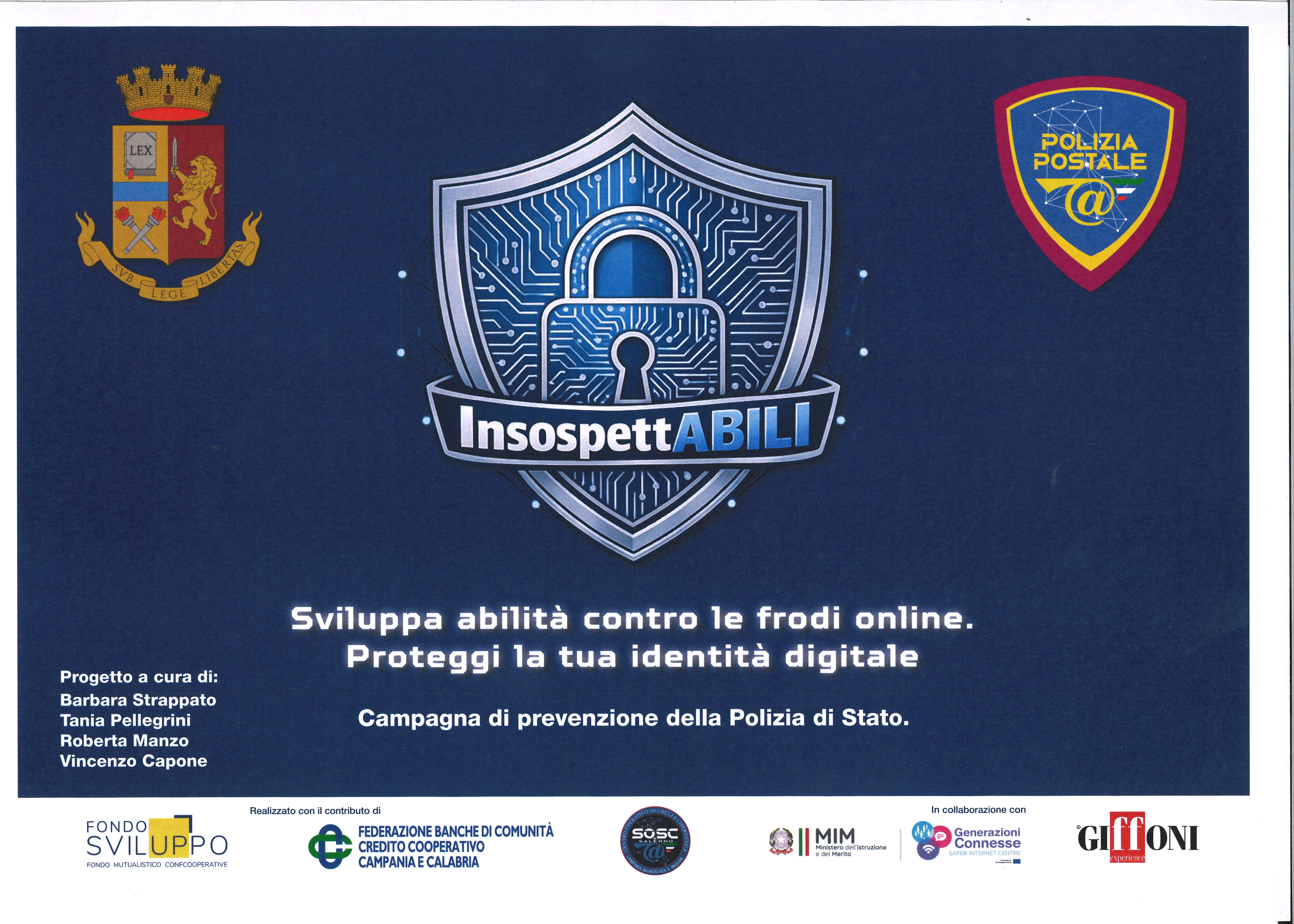 PROGETTO "GLI INSOSPETTABILI" - 16/17/18 GIUGNO 2026