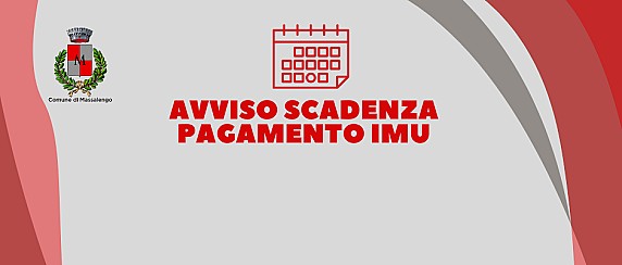 Avviso pagamento IMU anno 2026