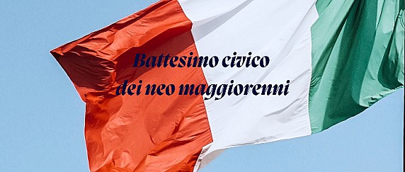 Battesimo civico per i neo diciottenni