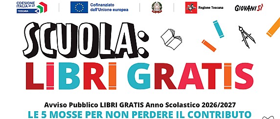 Bando "Libri Gratis anno scolastico 2026-2027"