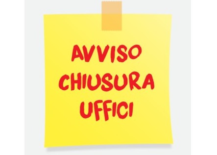 CHIUSURA UFFICI COMUNALI
