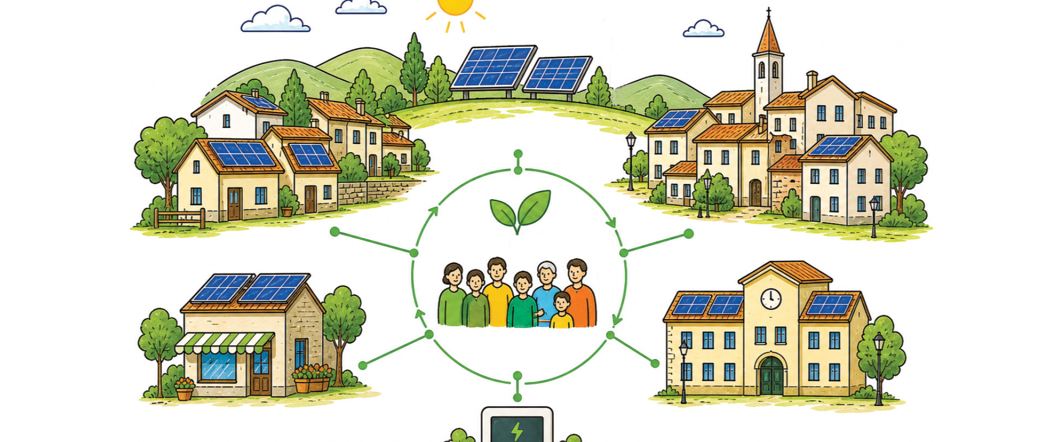 Incontro pubblico sulla Comunità Energetica Rinnovabile – Tissi, 12 giugno ore 18 al Centro Culturale