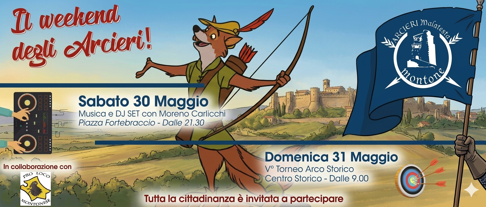 V Torneo di arco storico  Montone