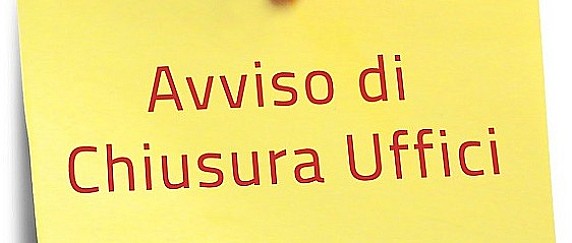 Chiusura uffici comunali lunedì 1 giugno