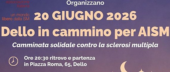 DELLO IN CAMMINO PER AISM - 20 Giugno 2026