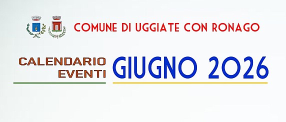 Calendario eventi Giugno 2026