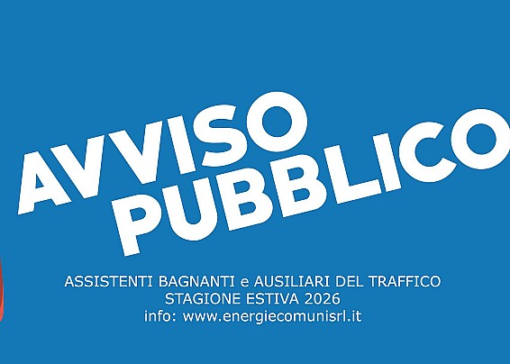 AVVISO PUBBLICO PER L’ACQUISIZIONE DI CANDIDATURE AI FINI DELLA NOMINA DELL’AMMINISTRATORE UNICO DELLA SOCIETÀ “ENERGIECOMUNI S.R.L.” IN HOUSE DEI COMUNI DI SPERLONGA E CAMPODIMELE