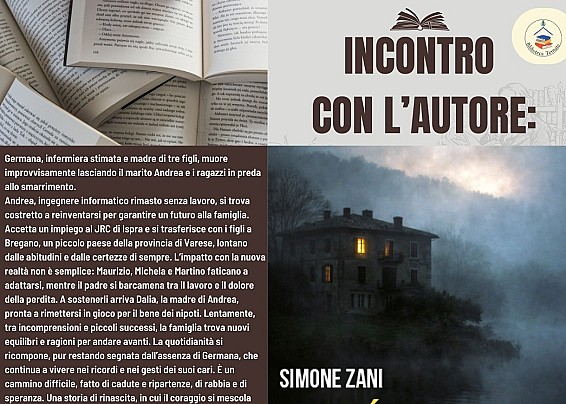 Biblioteca comunale - incontro con l'autore Simone Zani "Finchè vita sarà"