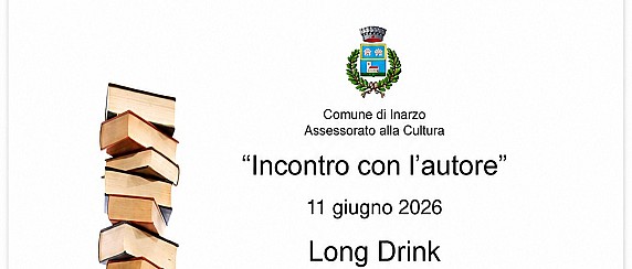 "Incontro con l'autore" presso la sede di Via Vanetti 5 Inarzo