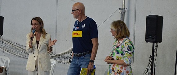 Franco Bertoli incontra i ragazzi dell'Omnicomprensivo Mattioli ad indirizzo "Management dello Sport"