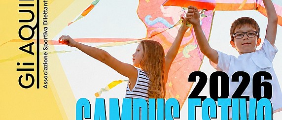 CAMPUS ESTIVO 2026 🌞  Gli Aquiloni, in collaborazione con il Comune di Maleo (LO), organizza il Campus Estivo 2026 dal 29 giugno al 4 settembre 2026.