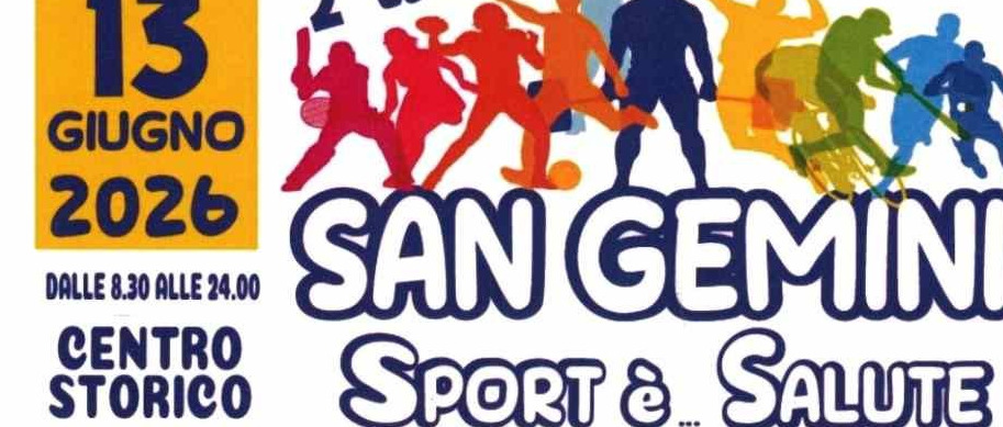 SAN GEMINI SPORT é .....SALUTE